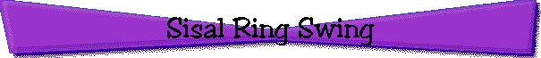 Sisal Ring Swing
