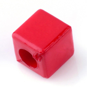 Cube Beads (red)