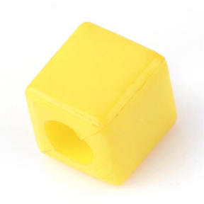 Cube Beads (yellow)