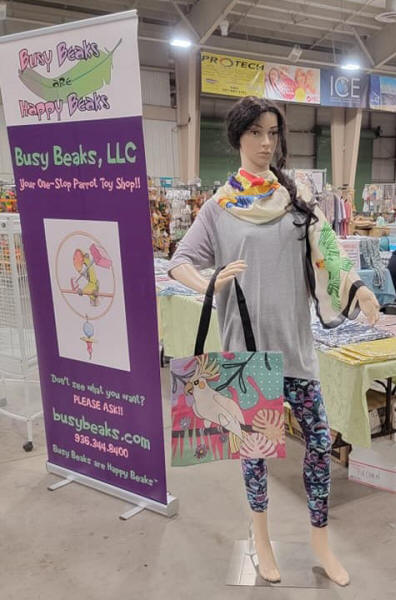Anita Macaw with her LLR leggings and coordinating LLR top