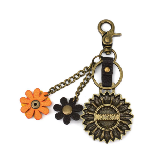 Sunflower - Metal Charming Keychain