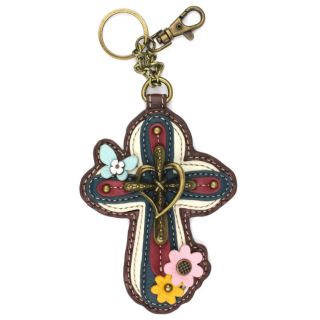 Darling Cross Key Fob Coin Purse by Chala