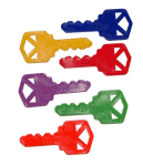 2 inch Plastic Keys
