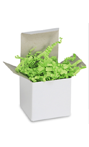 Lime Green Crinkle Paper