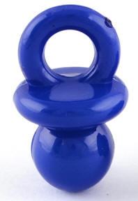 Bright Pacifier Bead (Blue)