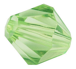 Faceted Bicone (Green)