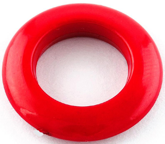 Circle Beads (Red)
