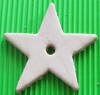 Leather 2" Star with 3/16 Hole