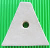 2" Flat Top Triangle with 1/4" hole