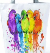 Zippered Tote Bags (9 styles)