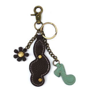 Clef - Metal Charming Keychain