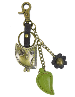 Owl - Metal Charming Keychain