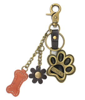 Paw - Metal Charming Keychain