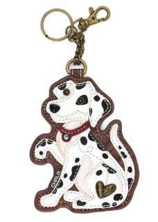 Dalmation Key Fob Coin Purse by Chala