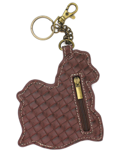 Horse Family Key Fob Coin Purse by Chala