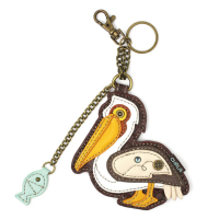 Pelican Key Fob Coin Purse by Chala