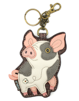 Pig Spotted Key Fob Coin Purse by Chala