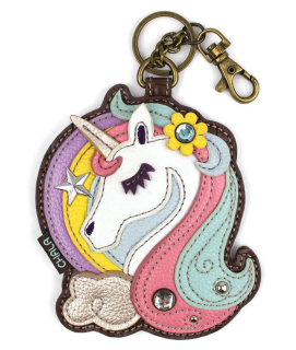 Unicorn Key Fob Coin Purse by Chala