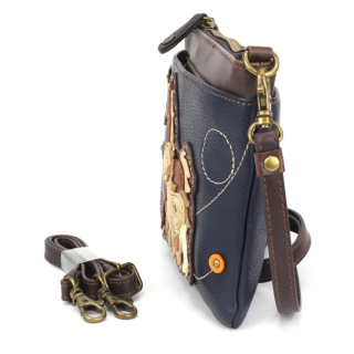 Horse Family - navy - Mini Crossbody