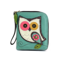 Owl II Zip-Around Wallet