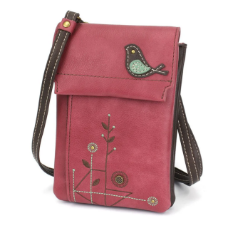 Bird - Criss Cellphone Crossbody - Berry