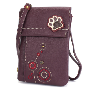 Paw - Criss Cellphone Crossbody - Plum