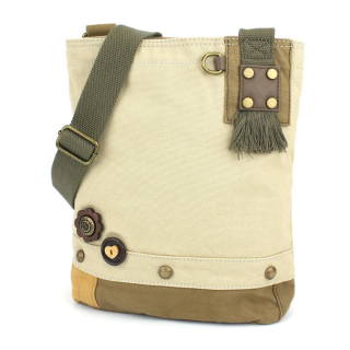 Chala Patch Crossbody - Sand