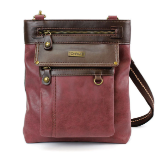 Chala Gemini Crossbody - Burgundy