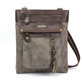 Chala Gemini Crossbody - Stone Gray