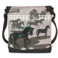 Gray Safari Horse - Crossbody