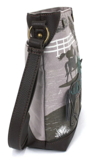 Gray Safari Horse - Crossbody