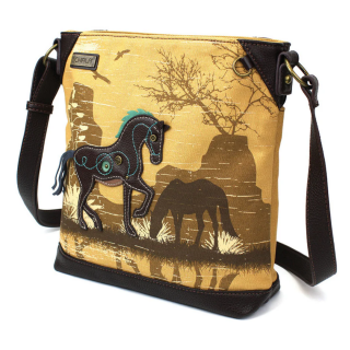 Brown Safari Horse - Crossbody