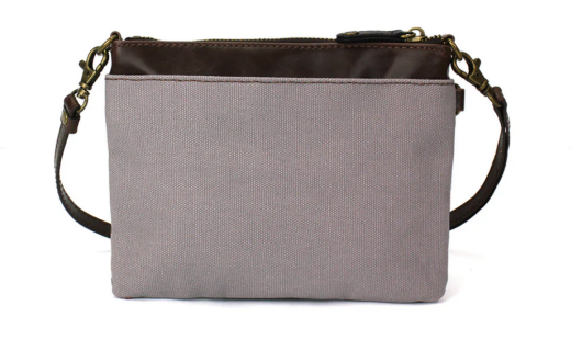 Horse - Safari Canvas - gray - Mini Crossbody